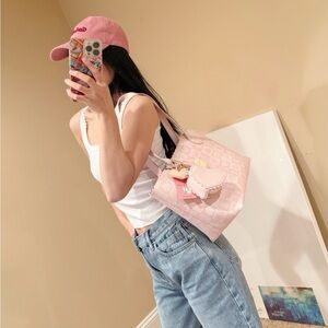 Juicy Couture Pink Heart Tote Bag